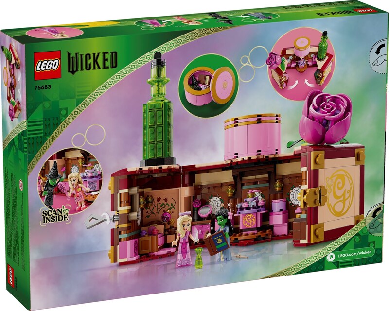 LEGO Wicked 75683 Glinda & Elphabas Dormitory