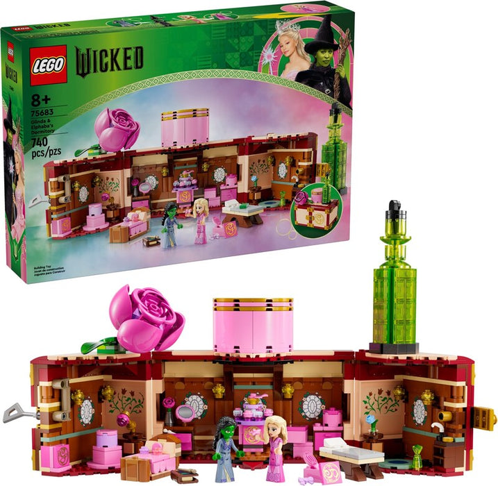 LEGO Wicked 75683 Glinda & Elphabas Dormitory