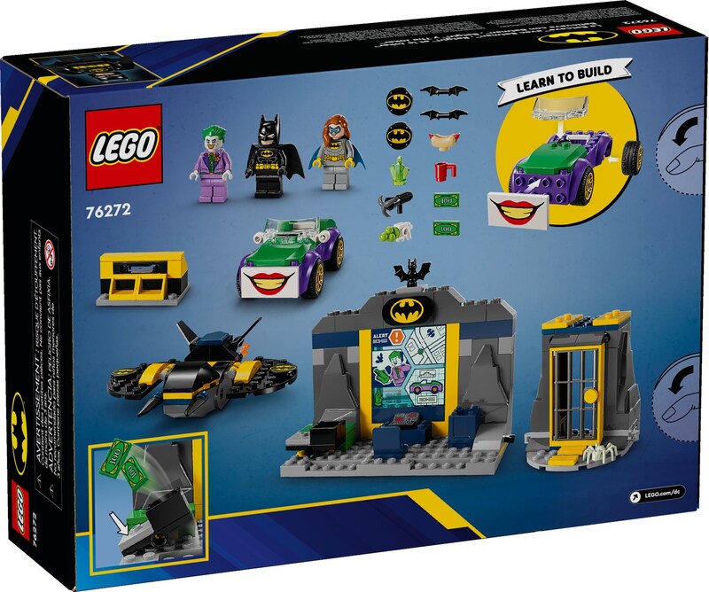 LEGO Super Heroes 76272 The Batcave with Batman, Batgirl and The Joker
