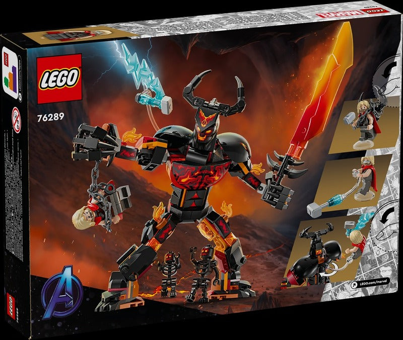 LEGO Marvel 76289 Thor vs. Surtur Construction Figure