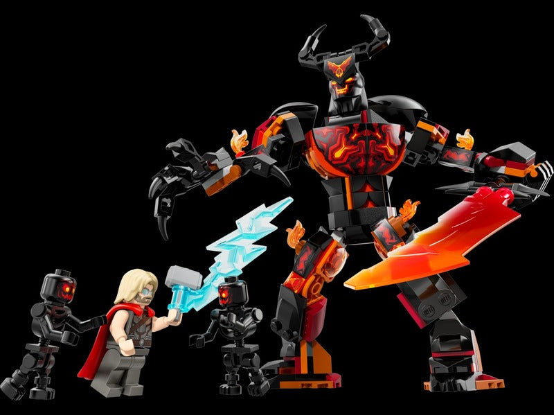 LEGO Marvel 76289 Thor vs. Surtur Construction Figure