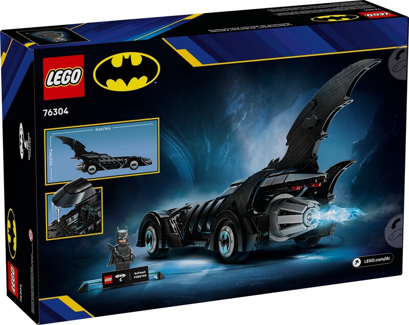 LEGO DC 76304 Batman Forever Batmobile