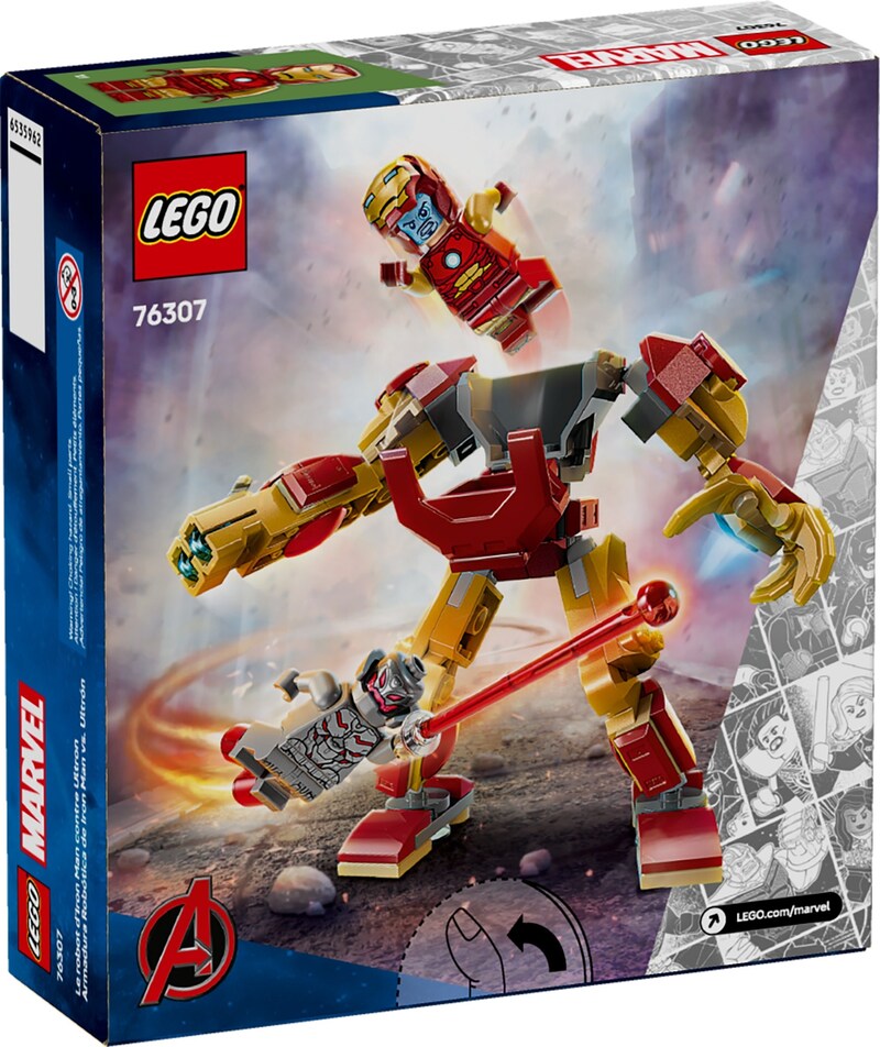 LEGO Super Heroes 76307 Iron Man Mech vs. Ultron