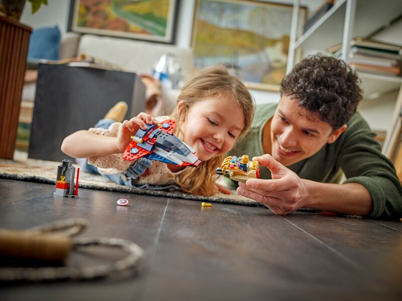 LEGO Marvel 76319 Captain America vs. Thanos