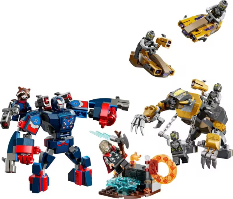 LEGO Marvel 76322 Avengers: Endgame Thor vs. Chitauri