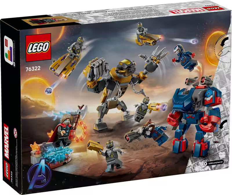 LEGO Marvel 76322 Avengers: Endgame Thor vs. Chitauri