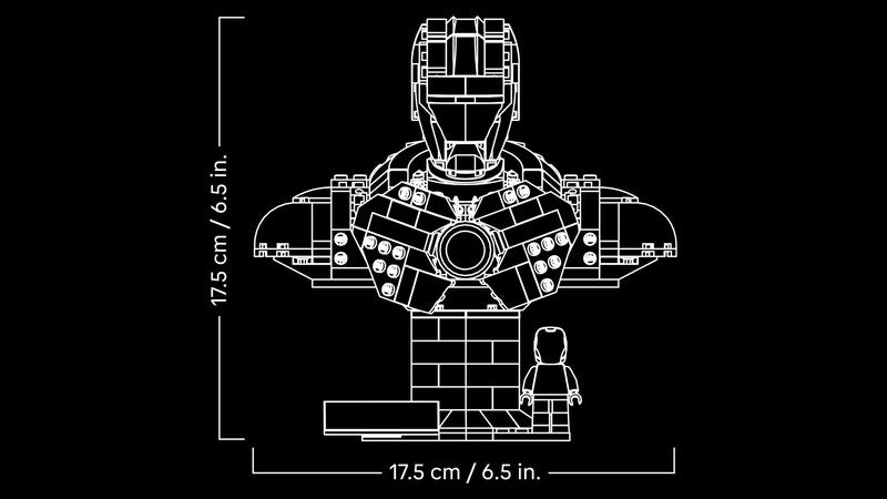 LEGO Marvel 76327 Iron Man MK4 Bust