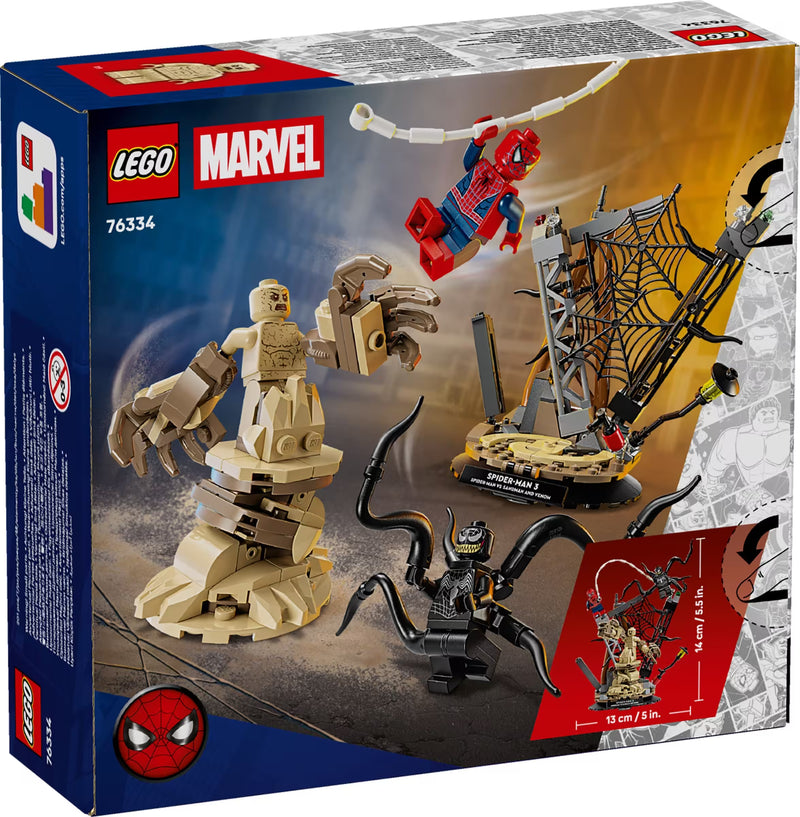 LEGO Marvel 76334 Epic Battle: Spider-Man vs. Sandman