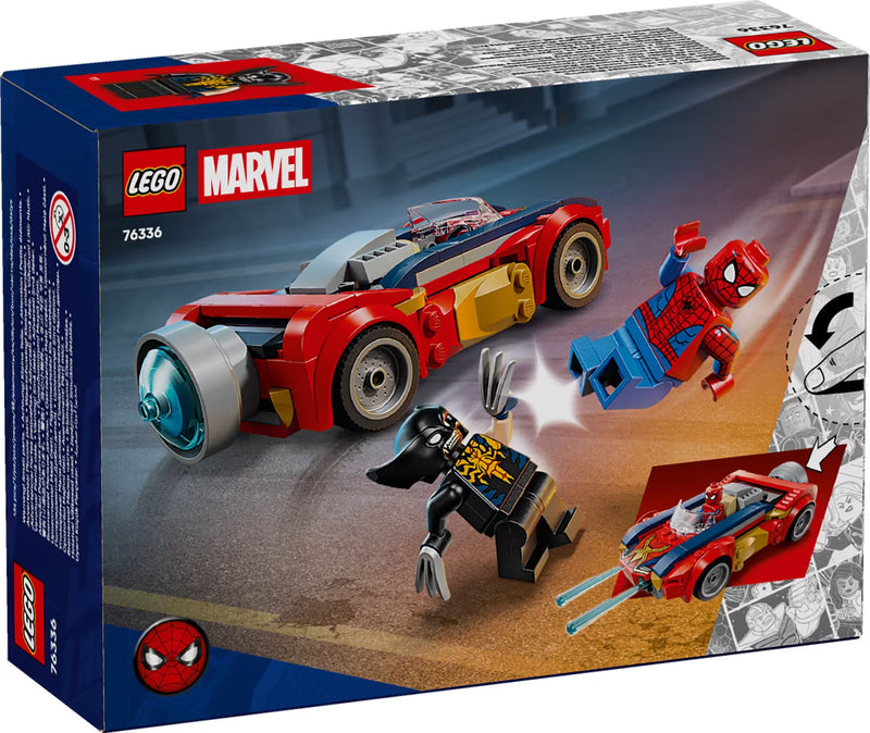 LEGO Marvel 76336 Spider-Man Car vs. Venomized Wolverine