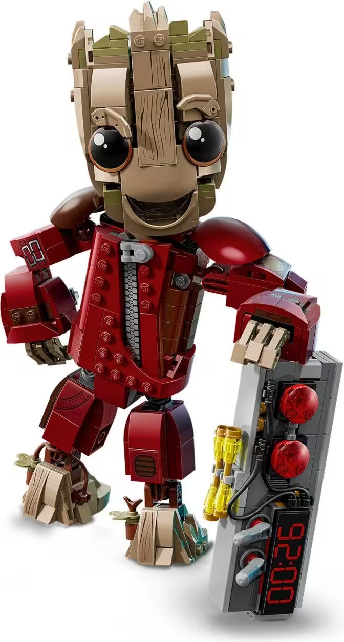 LEGO Marvel 76341 Ravager Jumpsuit Groot