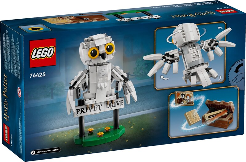 LEGO Harry Potter 76425 Hedwig at 4 Privet Drive