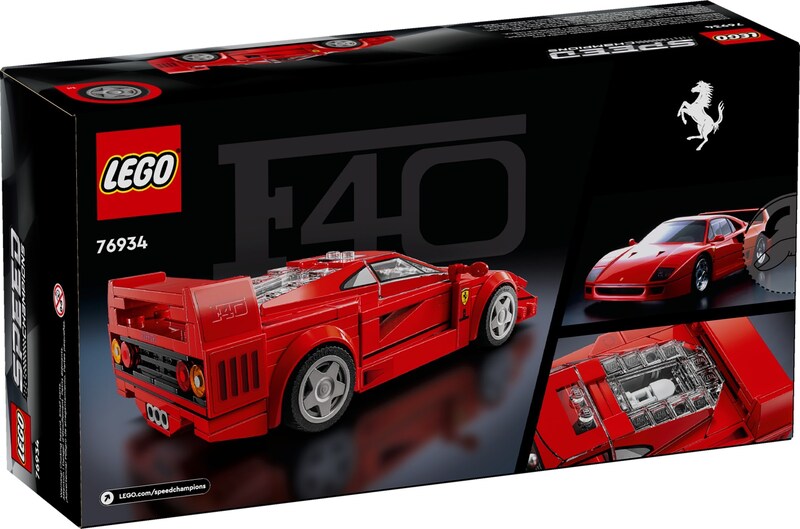 LEGO Speed Champions 76934 Ferrari F40 Supercar