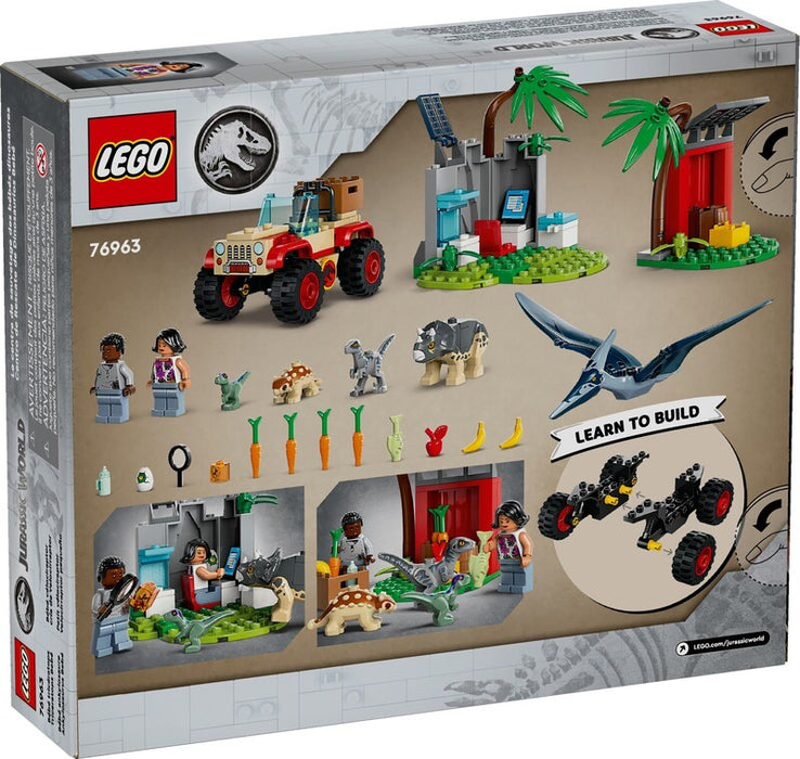 LEGO Jurassic World 76963 Baby Dinosaur Rescue Center