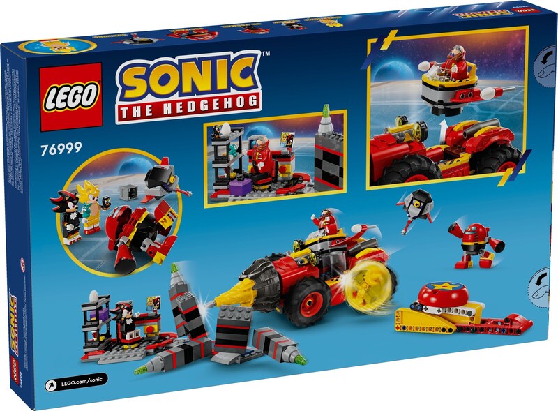 LEGO Sonic the Hedgehog 76999 Super Sonic vs. Egg Drillster