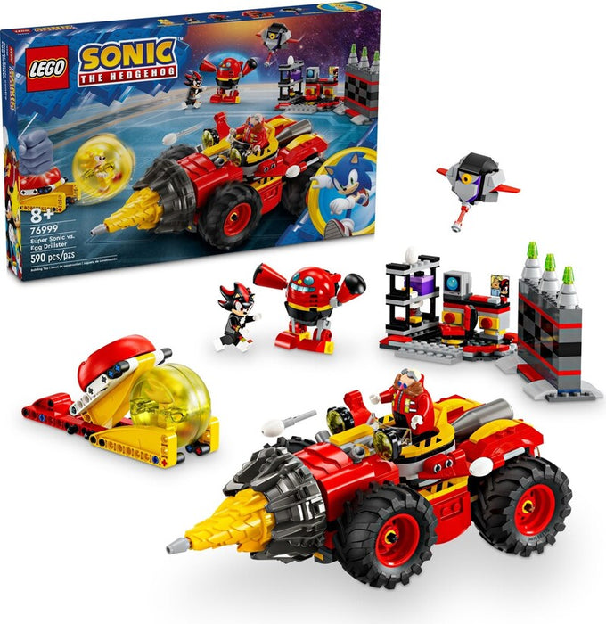 LEGO Sonic the Hedgehog 76999 Super Sonic vs. Egg Drillster