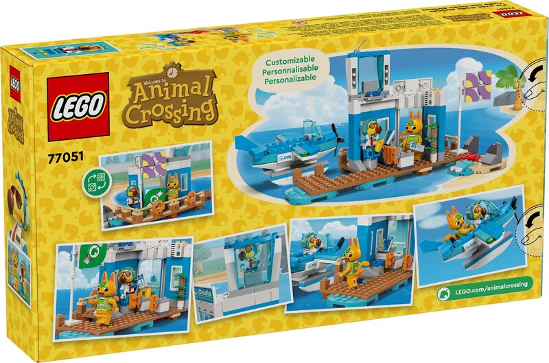 Lego Animal Crossing 77051  Fly With Dodo Airlines