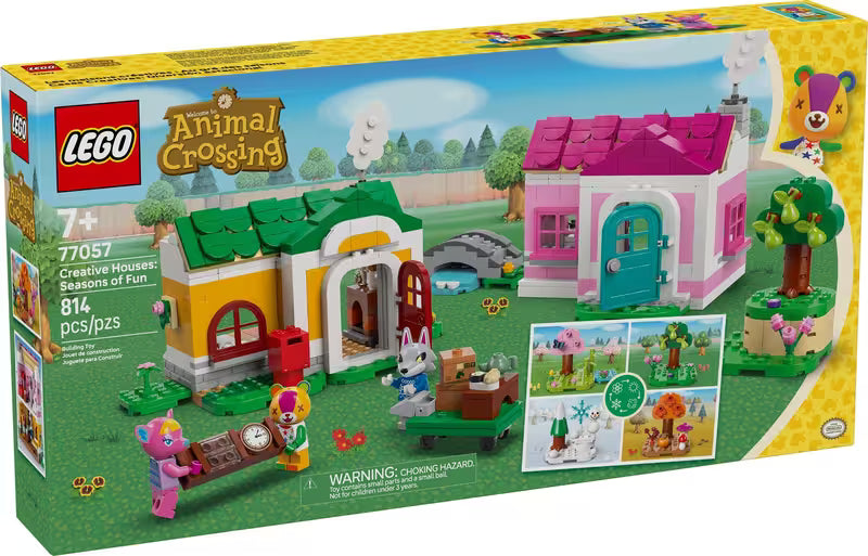 LEGO Animal Crossing 77057 Creative Houses: Seasons of Fun
