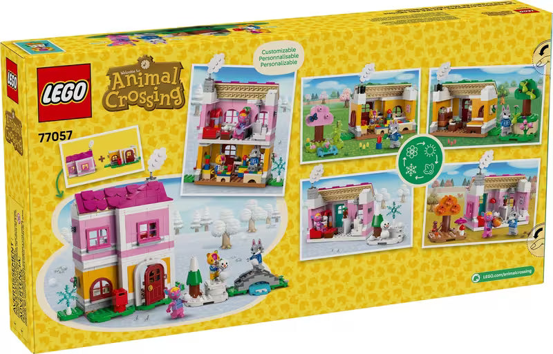 LEGO Animal Crossing 77057 Creative Houses: Seasons of Fun