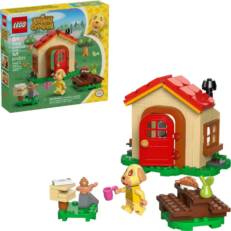 LEGO Animal Crossing 77058 Goldie's Cosy House