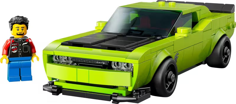 LEGO Speed Champions 77237 Dodge Challenger SRT Hellcat Sports Car