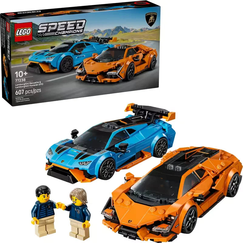 LEGO Speed Champions 77238 Lamborghini Revuelto & Huracán STO
