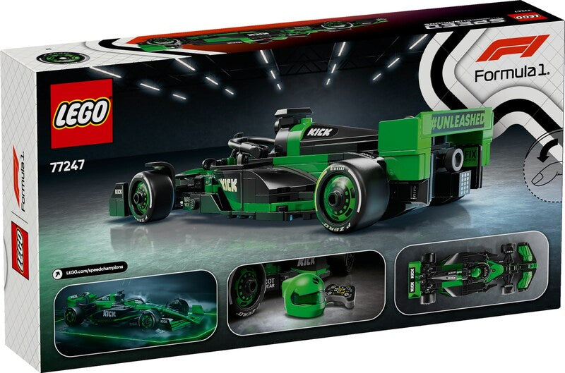 LEGO Speed Champions 77247 KICK Sauber F1 Team C44 Race Car