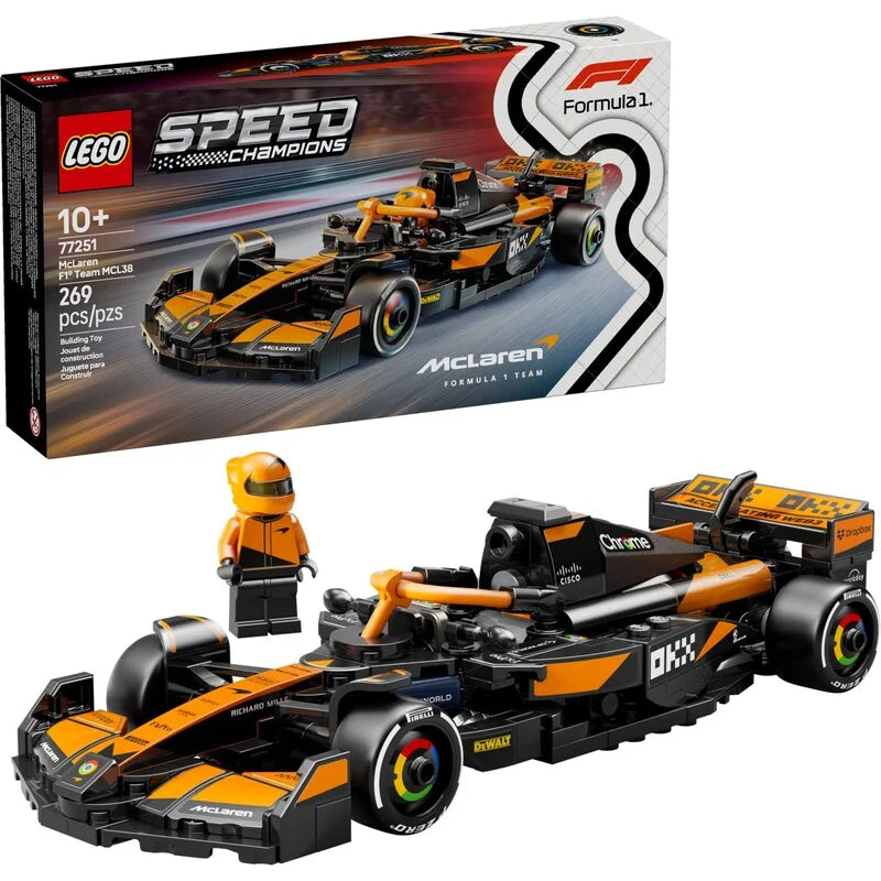 LEGO Speed Champions 77251 McLaren F1 Team MCL38 Race Car