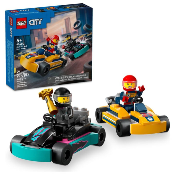 LEGO City 60400 Go-Karts and Race Drivers