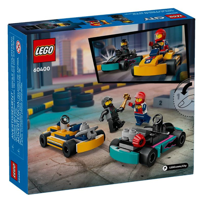 LEGO City 60400 Go-Karts and Race Drivers