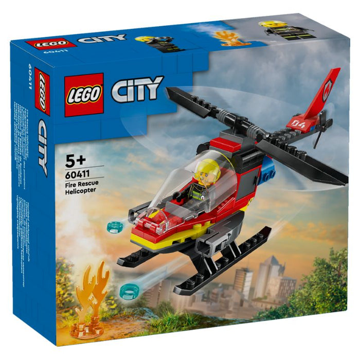 LEGO City 60411 Fire Rescue Helicopter