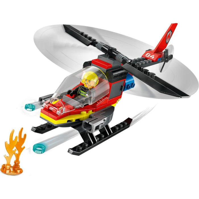 LEGO City 60411 Fire Rescue Helicopter