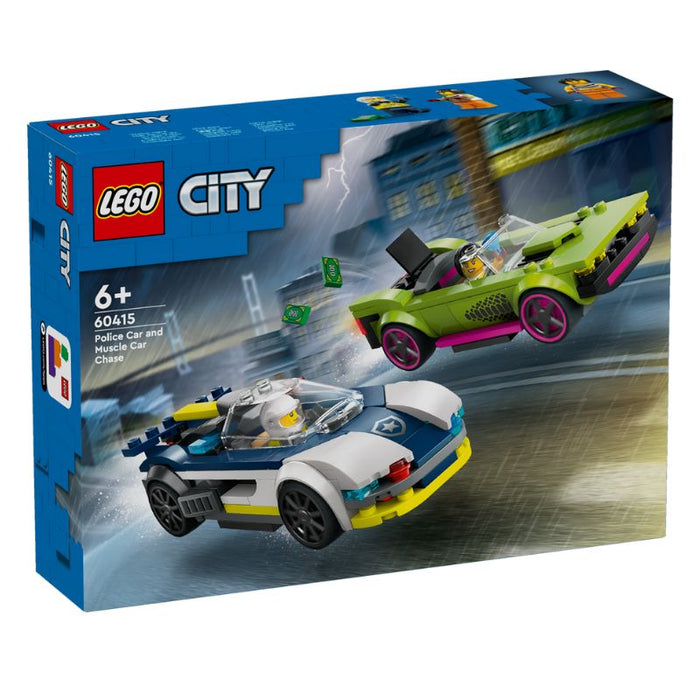 LEGO City 60415 Police Car and Muscle Car Chase