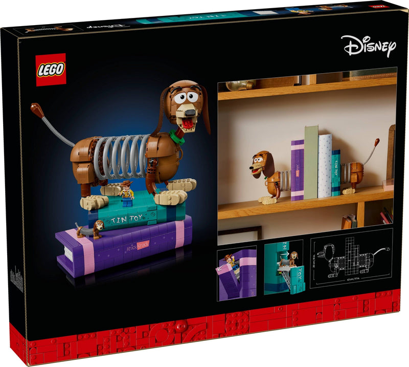 LEGO Disney 43301 Toy Story Slinky Dog Bookends