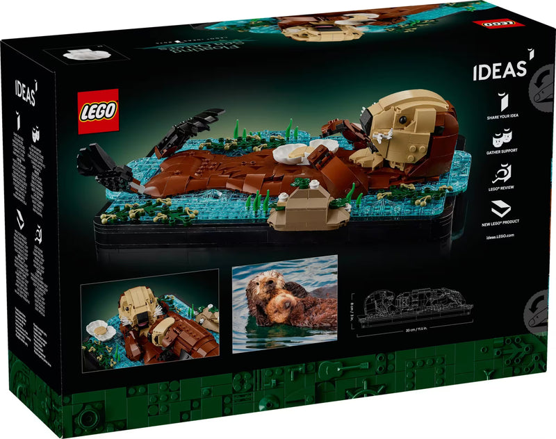LEGO Ideas 21366 Floating Sea Otters