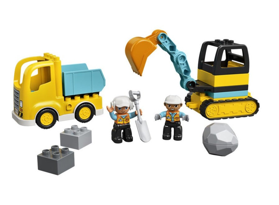 LEGO Duplo 10931 Truck & Tracked Excavator