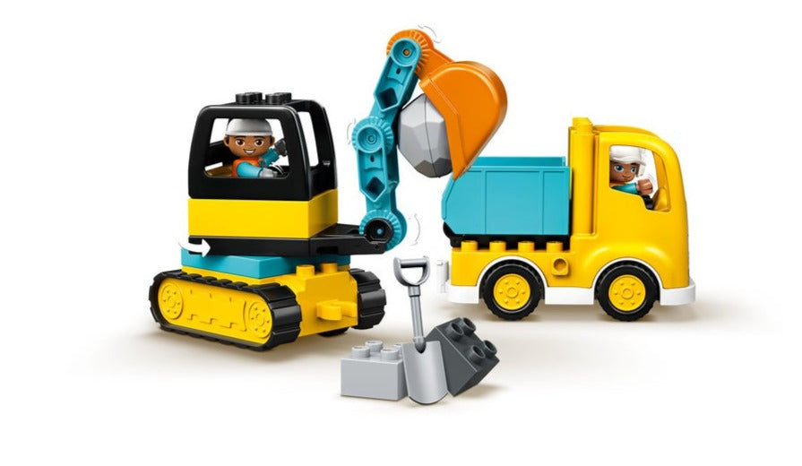 LEGO Duplo 10931 Truck & Tracked Excavator